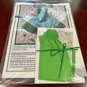 KREATIONS by KARON - Paper Dolls Quilt Pattern – Sherbet Fizz Dress NWT